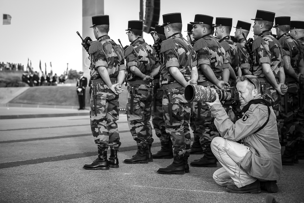 photographer D-Day soldier man