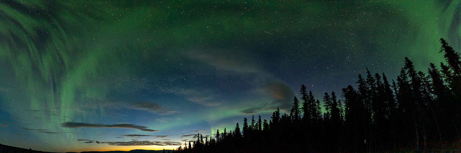 Fall Northern Lights Aurora Borealis