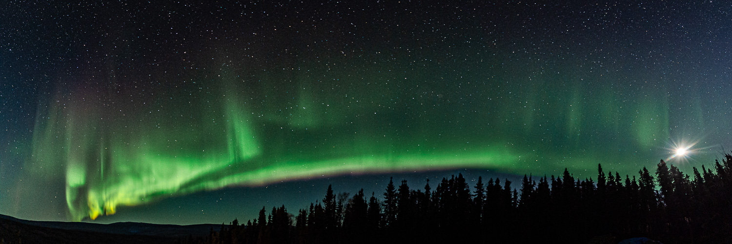 Aurora Northern Lights Fall Fairbanks